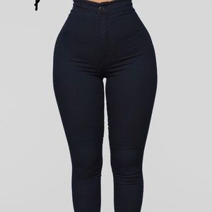 Super high waist skinny fashion nova jeans